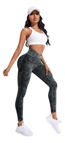 Leggins Pretina V Para Mujer Levanta Gluteos Push Up