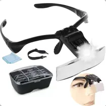 Comprar Lupa De Cabeça Eletrônica Zeus Store Óculos Profissional Luz Led 5 Lentes Aumento Lash Designer Extensionista Cílios Dentista Joalheiro Esteticista Técnico Eletrônica Relojoeiro Ortopedista Manicure