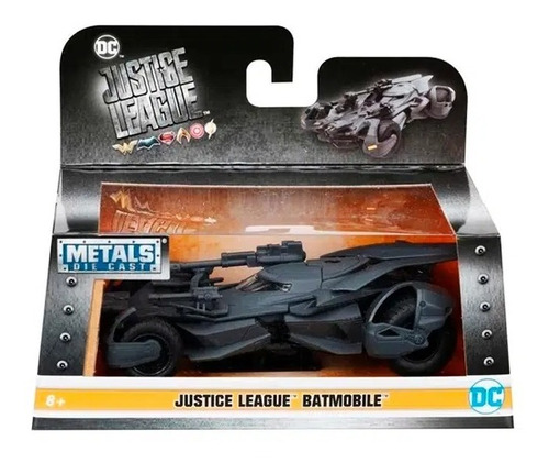 Batimovil Justice League Batman Jada Escala 1/32 Nuevo