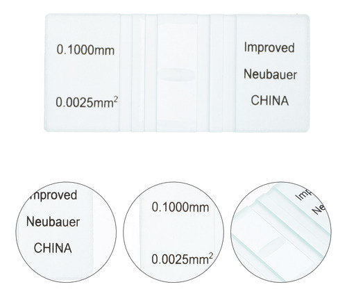 Hemocitómetro De Vidrio Con Cámara De Conteo De Células Labs