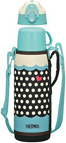 Aislamiento Al Vacío Thermos Botella 2 Vías 1.0l Dot Azul Ff