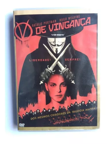 Blu-ray V De Vingança Natalie Portman Hugo Weaving Dub/leg