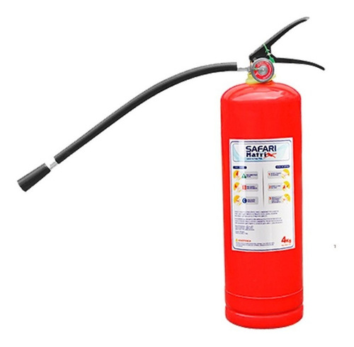 0000110640 Extintor Pqs 4kg (zfe-04p) Matrix
