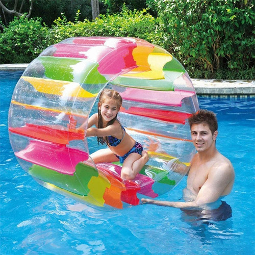 Rueda Inflable Para El Agua, Flotador Colorido 165cmx80cm