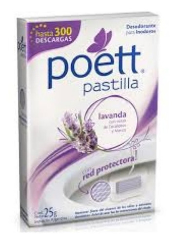 Pastilla Poett Para Inodoro 25 Gramos (cod 3738)