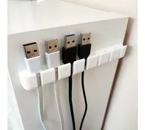 Comprar Soporte Organizador Para 10 Cables Usb Y Otros P\u002Ftornillo X3