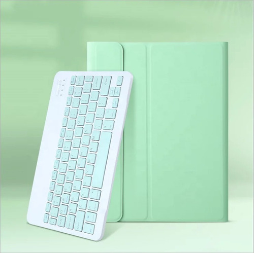 Imagen 2 de 5 de Funda Para iPad Air 5 Generación 10.9 + Teclado Español