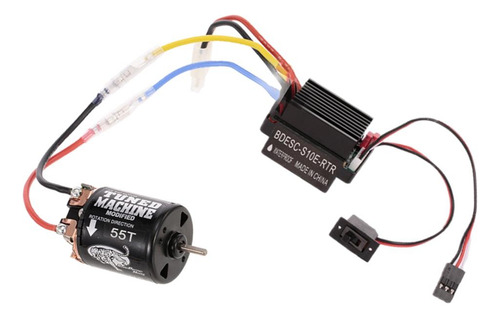 Rc Brushed 540 Motor \\u0026 60a Brushed Esc Controller