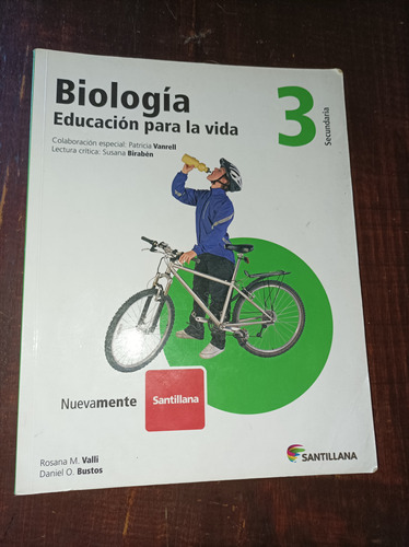 Libro De Secundaria Biología 3 - Santillana