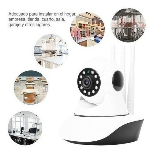 Camara Seguridad Wifi 360° Ip Parlante Microfono V380 Pro 5g