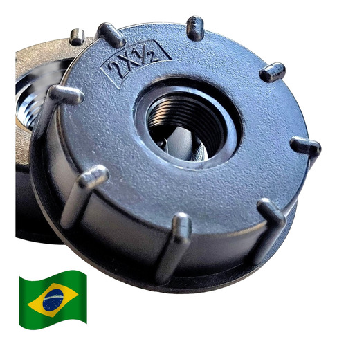 Conexão Adaptador Container Ibc Redução 3/4, 1/2, 1 Ou 2 Pol Item2 - 1/2