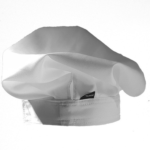 Gorro De Cocina Cocinero Stock Permanente En Blanco Y Negro
