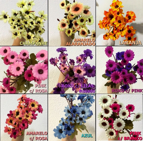 6 Buquês De Mini Margaridas - Flor Do Campo | Parcelamento sem juros 6 Buquês De Mini Margaridas - Flor Do Campo | Parcelamento sem juros