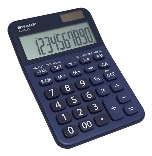 Sharp El-m335 Calculadora De Escritorio Extragrande De 10 Dí