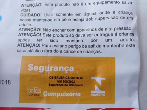 Imagem 3 de 3 de Boia Infantil Inflável Brinquedo Colete Piscina Praia