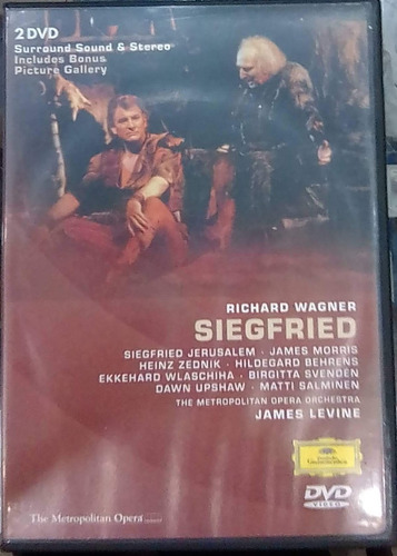 Richard Wagner. Siegfried. Dvd Org Usado. Qqf. Ag.