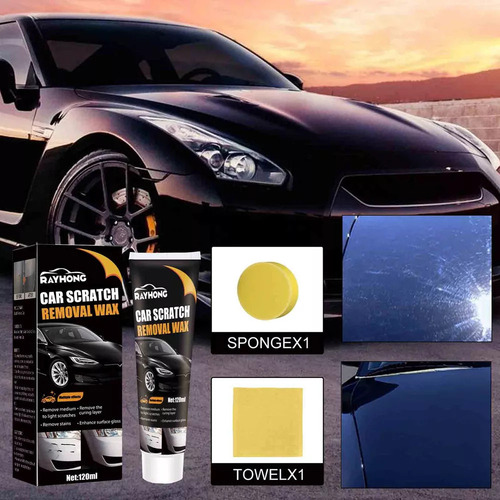 Cera Para Polir Arranhões De Carros, Pasta Preta Para Remove