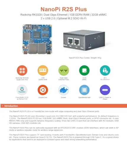 Mini Router Youyeetoo R2s Plus: Potente Y Porttil Iot Pack