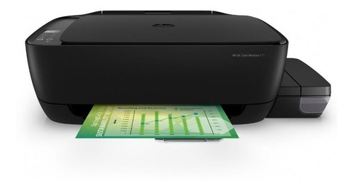 Imagen 6 de 12 de Impresora a color multifunción HP Ink Tank Wireless 415 con wifi negra 200V - 240V