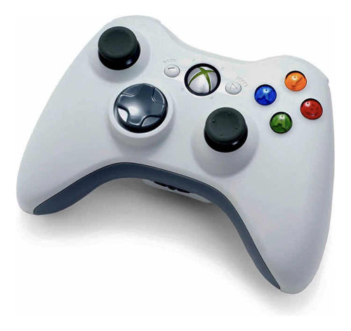 Controle Sem Fio Xbox 360 Branco Original Microsoft