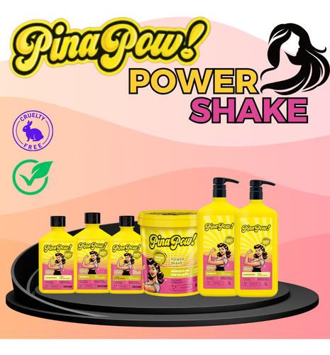 Shampoo Fortalecedor Capilar Power Shake Pinapow