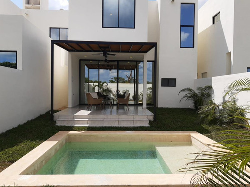 Imagen 2 de 26 de Casa Venta En Privada Estela Nativa Conkal Mérida, Yucatán,cerca De Plazas Y Universidades.
