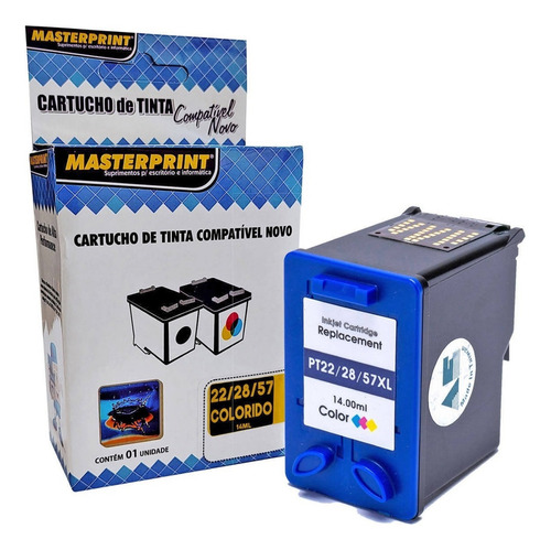 Cartucho De Tinta Masterprint Compatível Com Psc 1410 Color