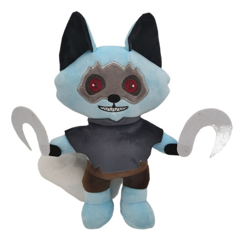 Peluche Gato Con Botas Perito Azul 30cm