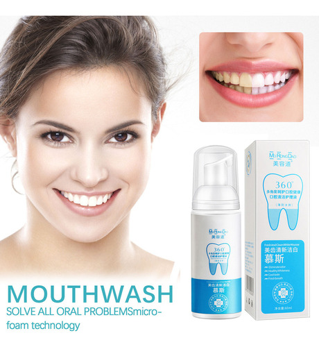 A Cuidado De Limpieza Dental Cleaning Care Fresh Oral Foam
