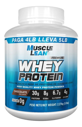 Proteína Whey 5lb Muscle Lean - g a $150