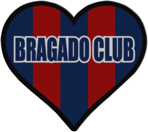 Parche Termoadhesivo Corazon Bragado Club