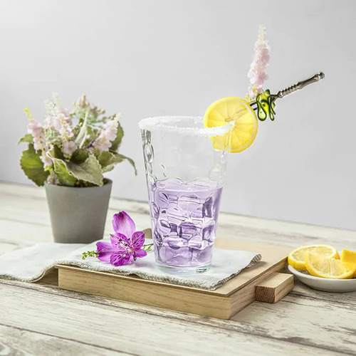 Set 12 Vaso Vidrio Premium Transparente Especial 415 Ml Pack