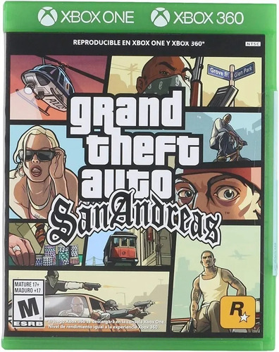 Grand Theft Auto San Andreas Xbox 360/ Xbox One
