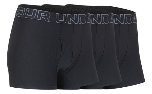 Boxer Pack X3 Under Armour Tech 3 Pulgadas Neg Solo Deportes