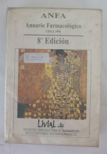 Anuario Farmacológico Chile 1994 Anfa 8º Edición