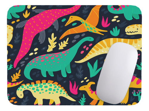 Mouse Pad Dinosaurios Arte De Animales - 17cm X 21cm D13