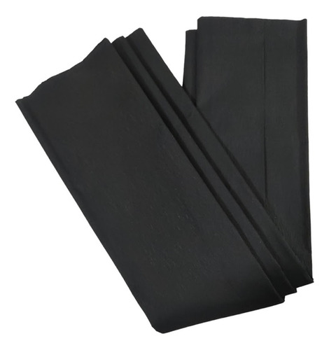 Papel Crepe 20 Unidades Negro Ebano