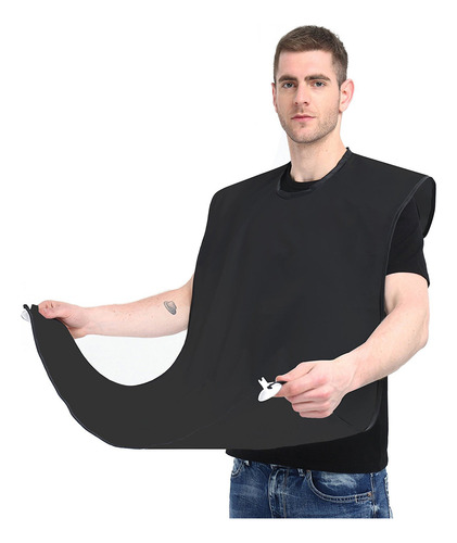 Delantal Para Barba Con Ventosa Para Afeitar Y
