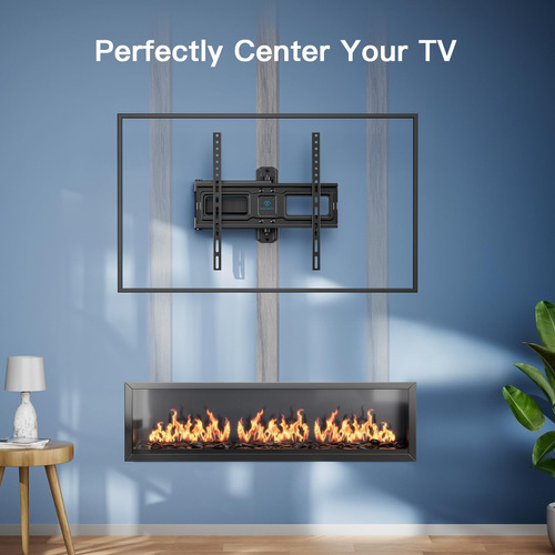 Perlesmith Soporte De Pared Para Tv De 26 A 55 Pulgadas De