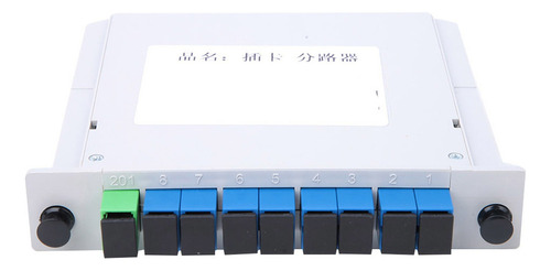 Divisor De Fibra Óptica 1x8 Plc De Alta Calidad For Óptica