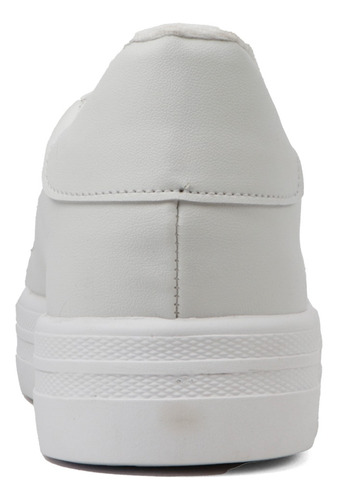 Tenis Clínico/servicio Cómodos Piel De Seda 1310 Blanco 18-21
