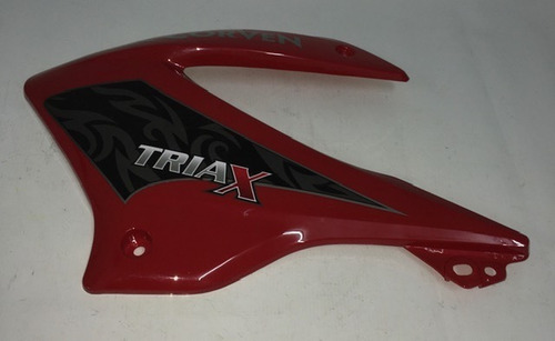Imagen 1 de 3 de Carenado Lateral Intermedio Izquierdo Rojo Corven Triax 150
