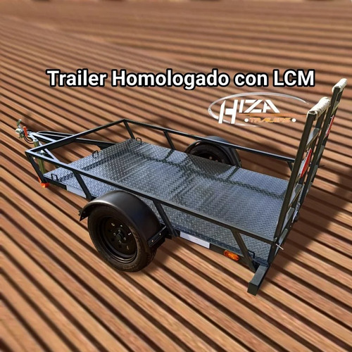 Trailer Cuatri Chico Homologado Patentable Hiza Trailers