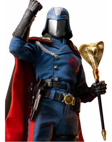 Threezero Gi Joe Cobra Commander Figura 1/6 Fpx