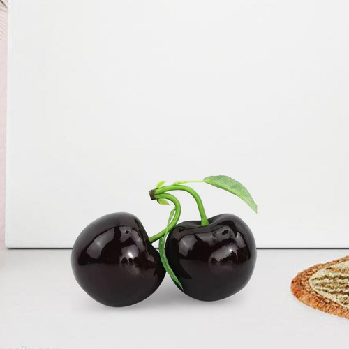 Propiedad De Fotografía De Cerezas Falsas De Fruta