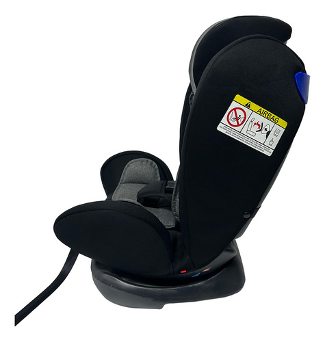 Cadeira de Carro Infantil 0 a 36Kg Elite 4 em 1 - Maxi Baby - Preto/Cinza Ônix