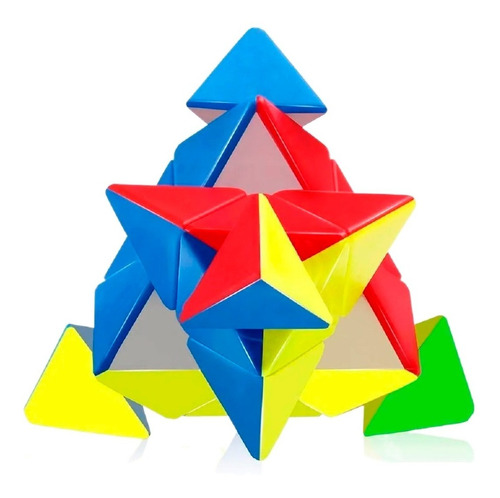 Imagen 2 de 10 de Cubo Mágico Pirámide Triangulo Triangular 3x3x3x3 Rubik