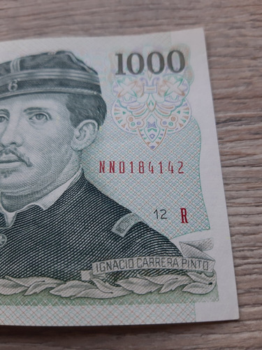 Imagen 3 de 4 de Billete 1.000 Pesos Antiguo Reposicion