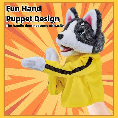 Brinquedo De Fantoche De Mão De Cachorrinho Com Som
