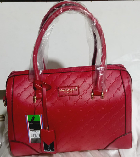 Bolsa Coach Para Mujer Marrón Diseño Baul Grande